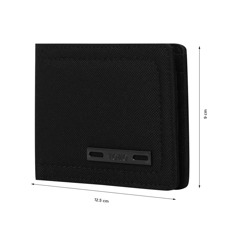 Billetera Canvas con RFID Blocker