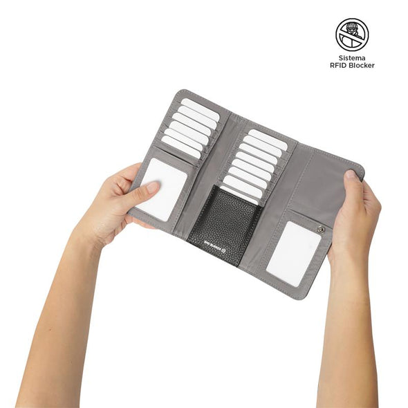 Billetera Smooth Sub con RFID Blocker New Collection