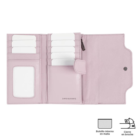 Billetera Toscana con RFID Blocker