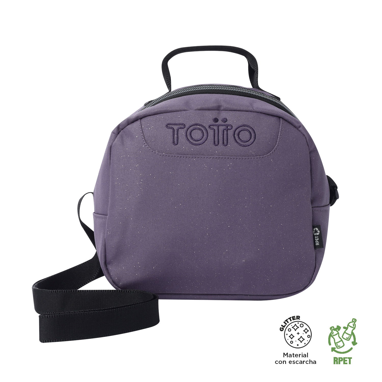 Lonchera Borrador Glitter Para Mujer New Collection