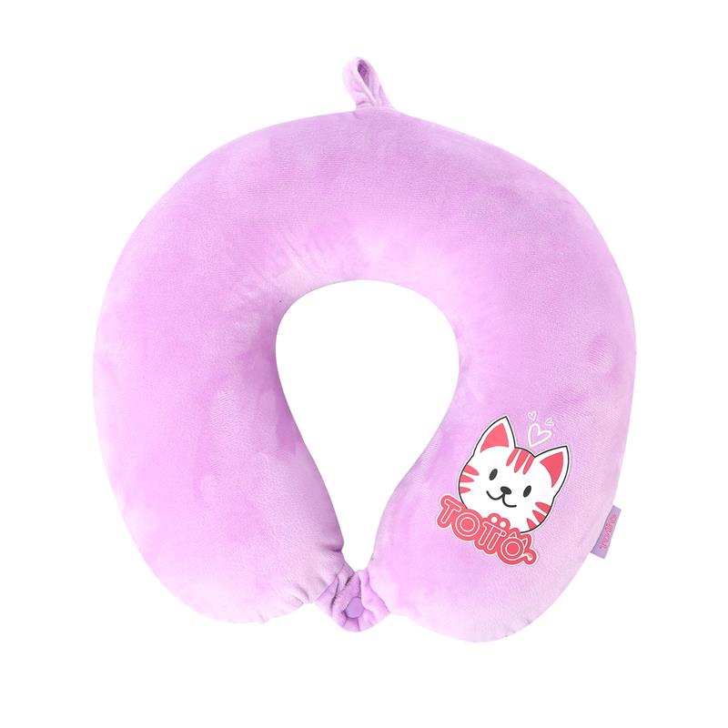 Almohada de viaje infantil Selfie Cat