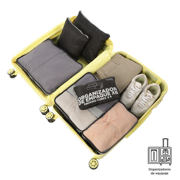 Organizador de viaje Packing Cube X6 New Collection