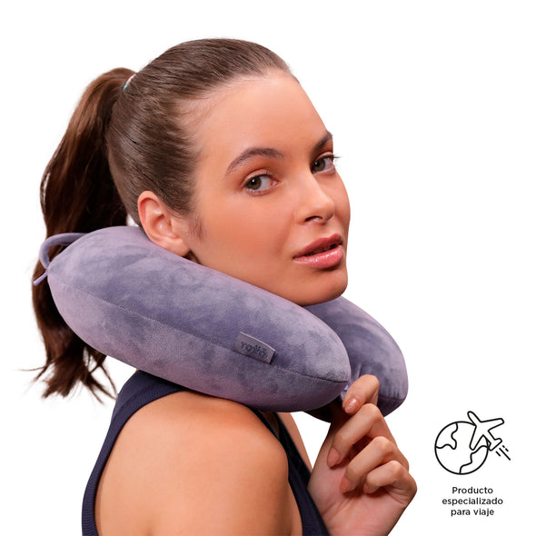 Almohada De Viaje  Memory Foam Jet Pillow