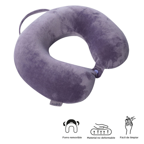 Almohada De Viaje  Memory Foam Jet Pillow