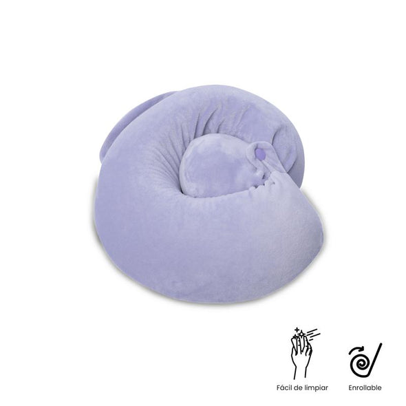 Almohada De Viaje Memory Foam Jet Pillow