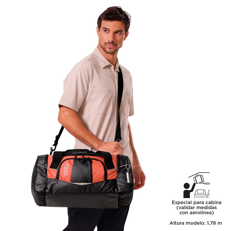 Bolso De Viaje Tek 2.0 Rojo New Collection