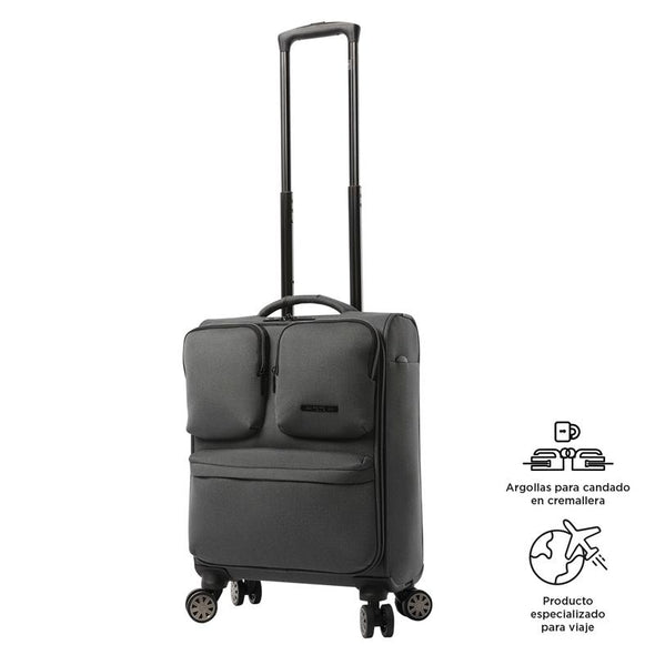 Maleta de Viaje Pequeña Carry On 360 Canvas 10 kilos