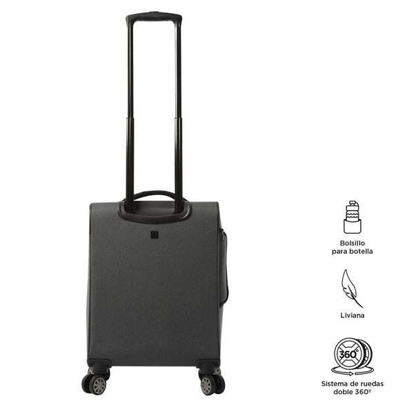 Maleta de Viaje Pequeña Carry On 360 Canvas 10 kilos