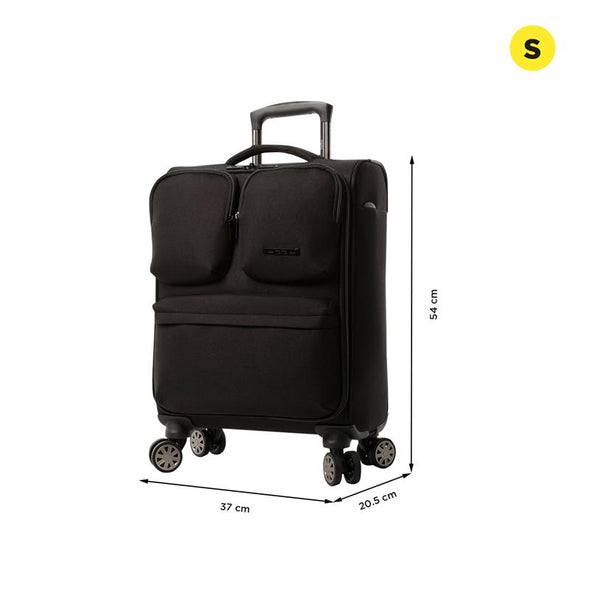 Maleta de Viaje Pequeña Carry On 360 Canvas 10 kilos