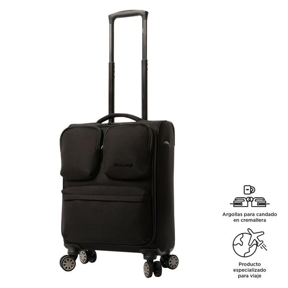 Maleta de Viaje Pequeña Carry On 360 Canvas 10 kilos