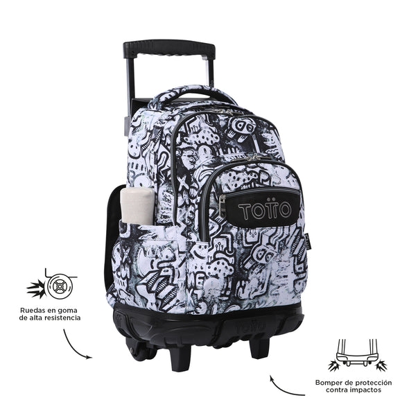 Mochila con Ruedas Bomper Renglon Grande para Niño New Collection