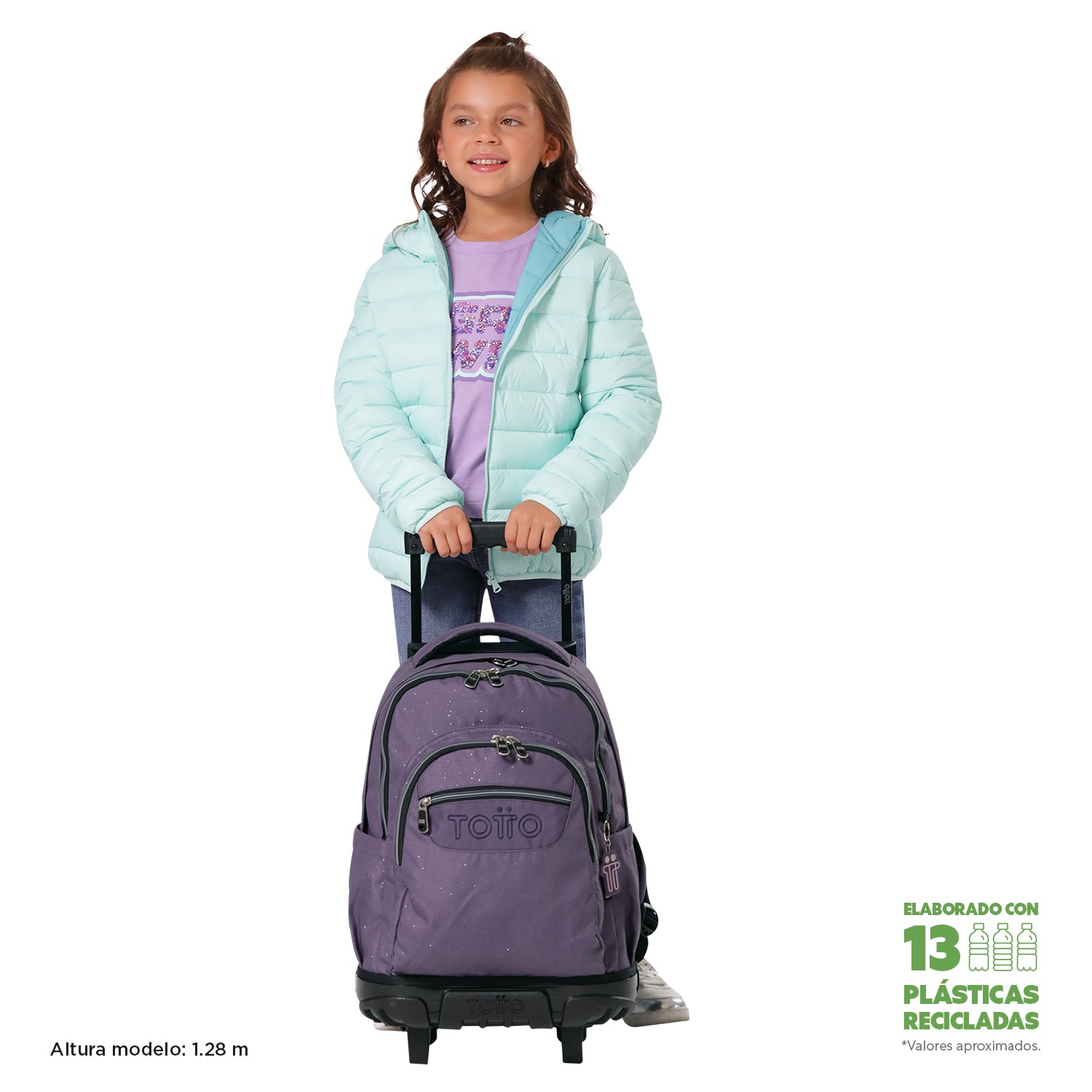 Mochila Rue Bomper Renglon Glitter New Collection