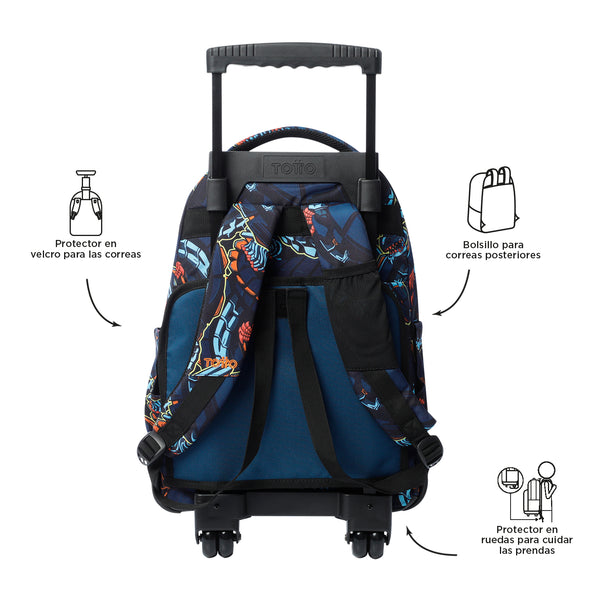 Mochila Rue Bomper Renglon  Para NIño New Collection