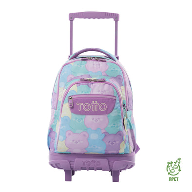 Mochila Con Rueda Bomper Renglon New Collection