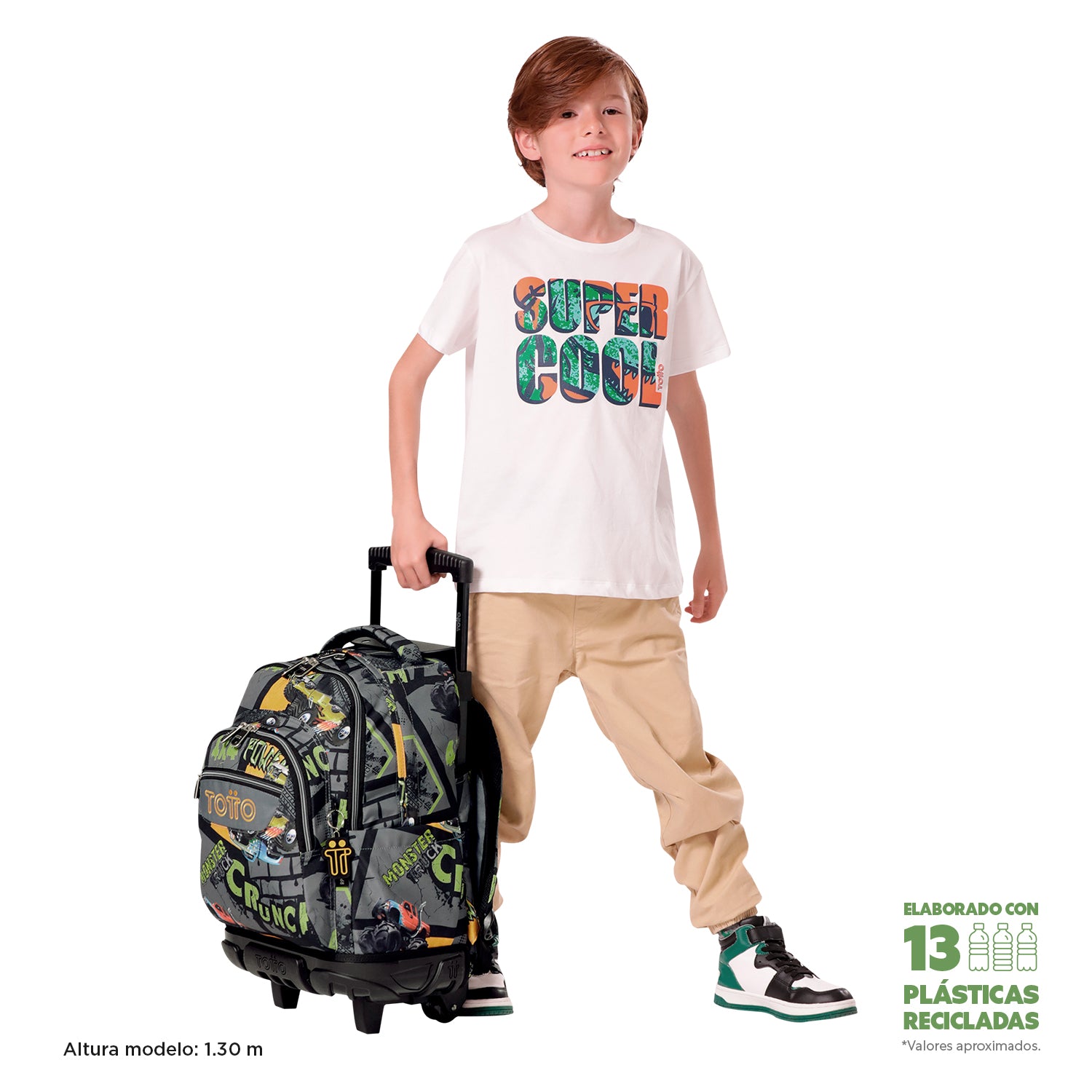 Mochila Rue Bomper Para Niño Grande New Collection