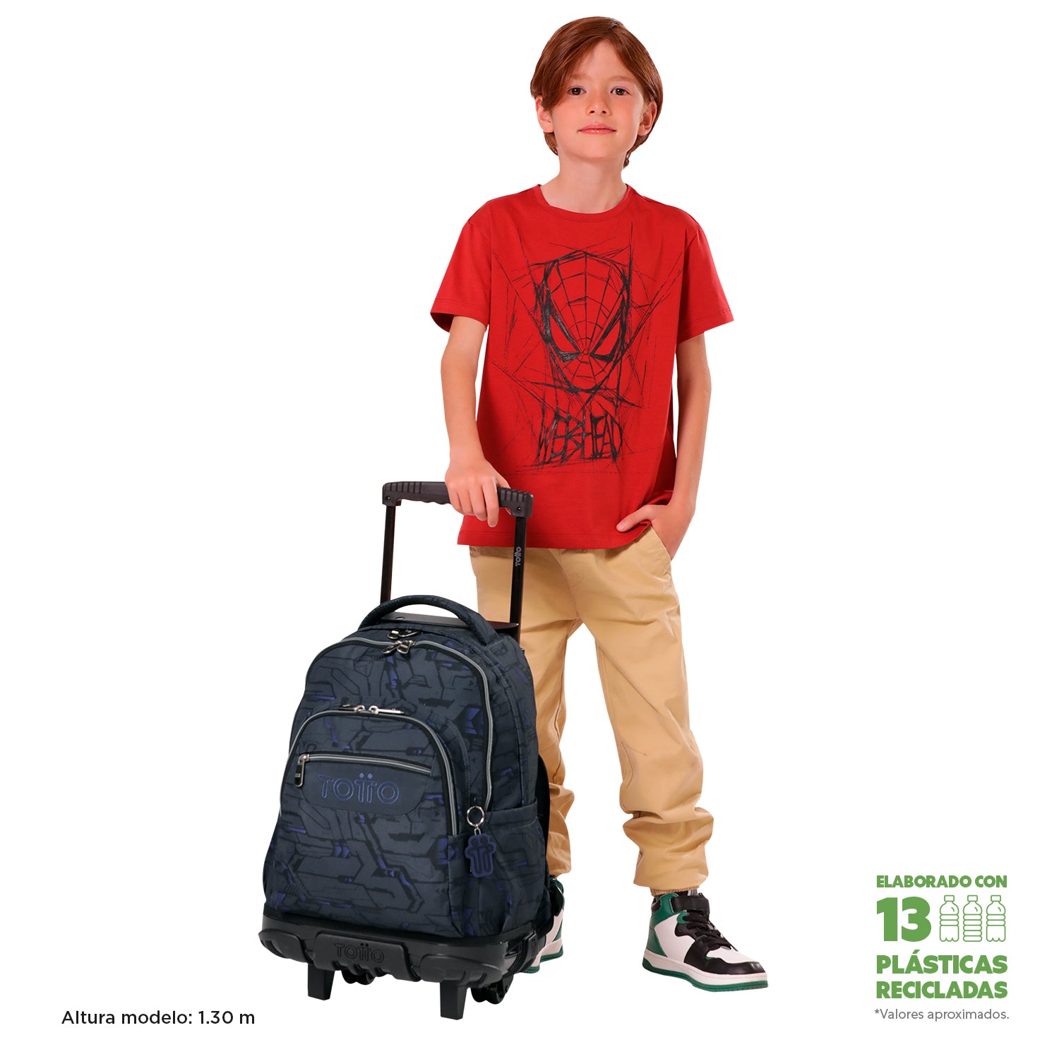 Mochila Rue Bomper Renglon  Para Niño New Collection