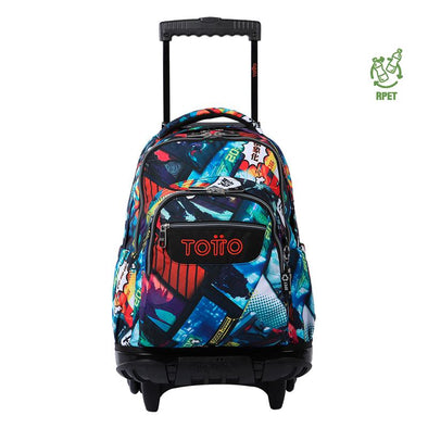 Mochila Rue Bomper Renglones para Niño New Collection