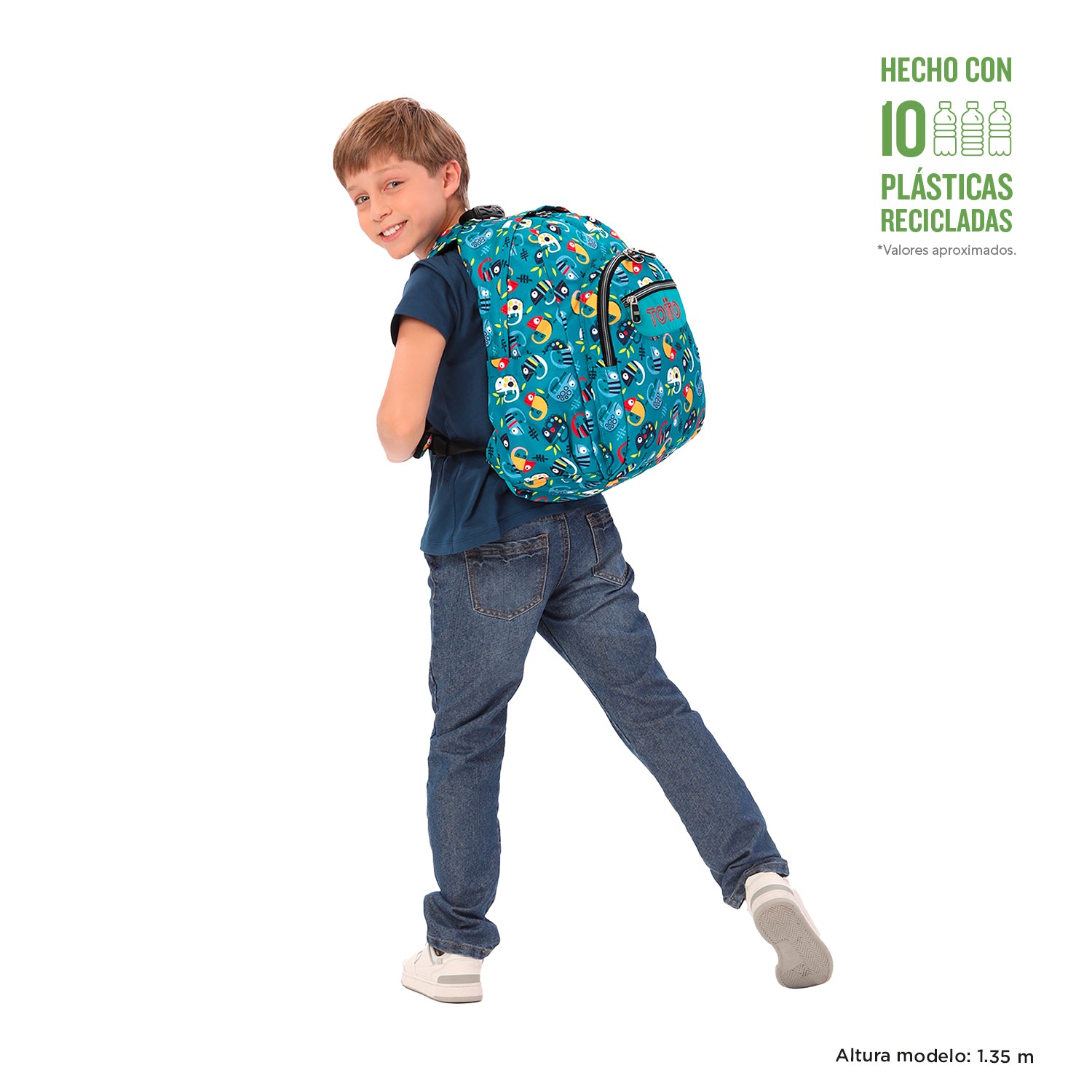 Mochila Acuarela Para Niño