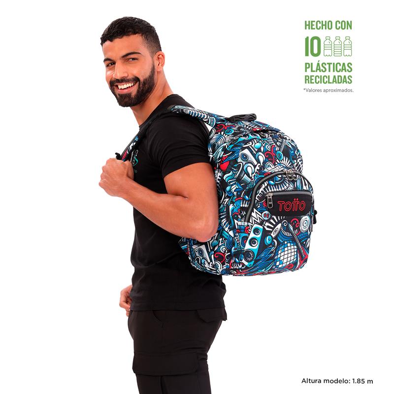 Mochila Acuarela Hombre