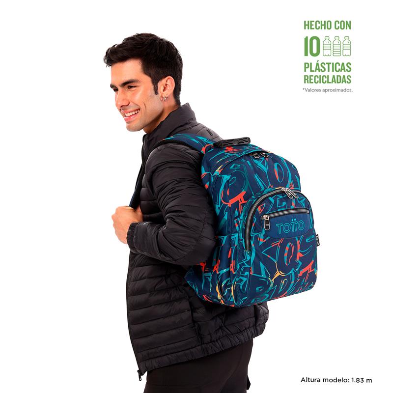 Mochila Acuarela Hombre