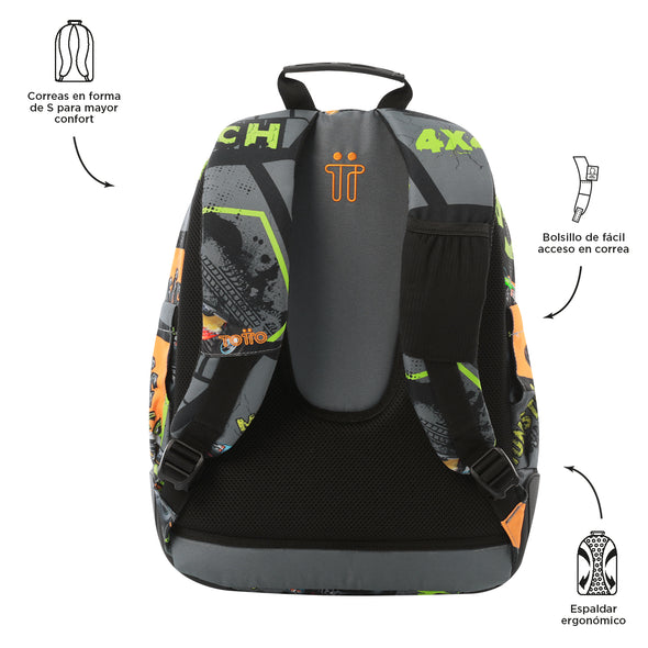 Mochila Rayol Para Niño Grande New Collection