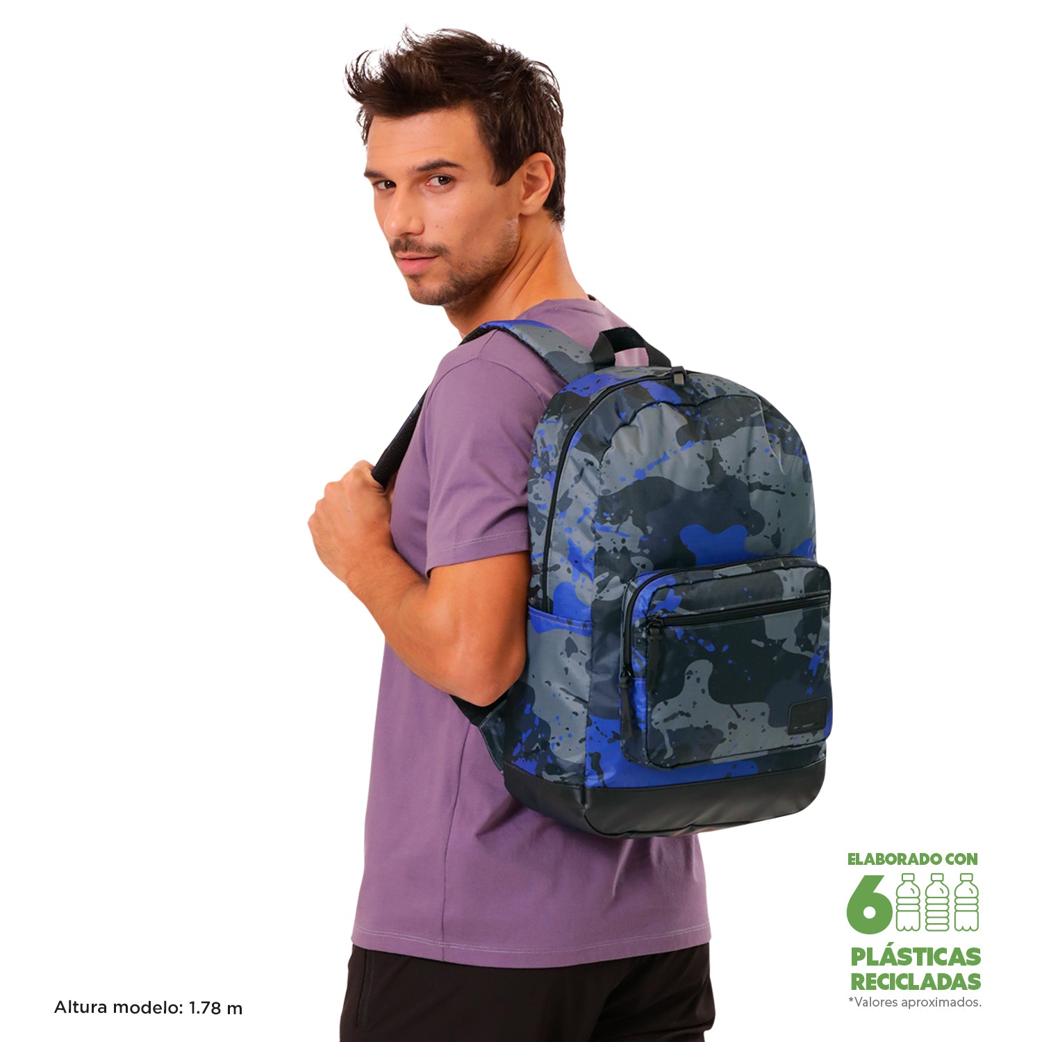 Mochila Con Porta PC Tocax