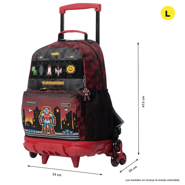 Mochila 3 ruedas Digibot Grande New Collection