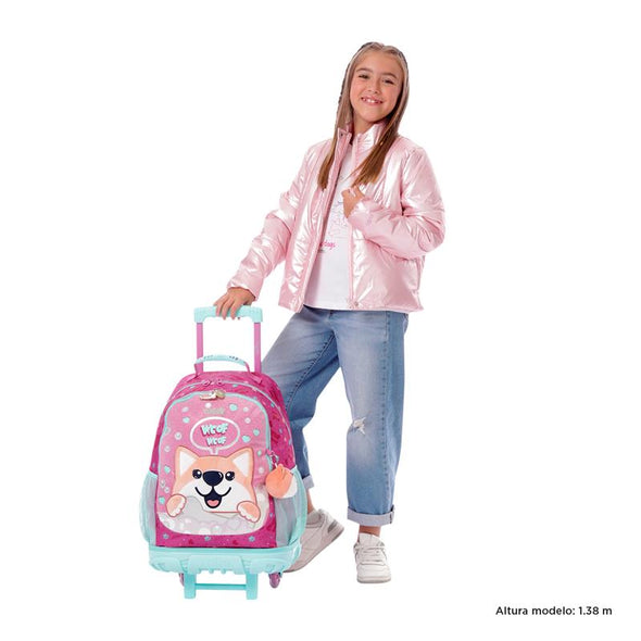 Mochila Rue Bomper Doggy Love Grande New Collection