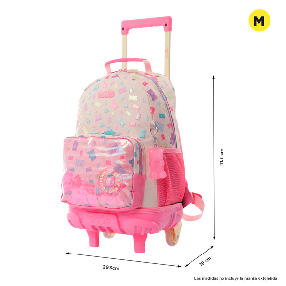 Mochila Rue Bomper Mediana Gummy Bear New Collection