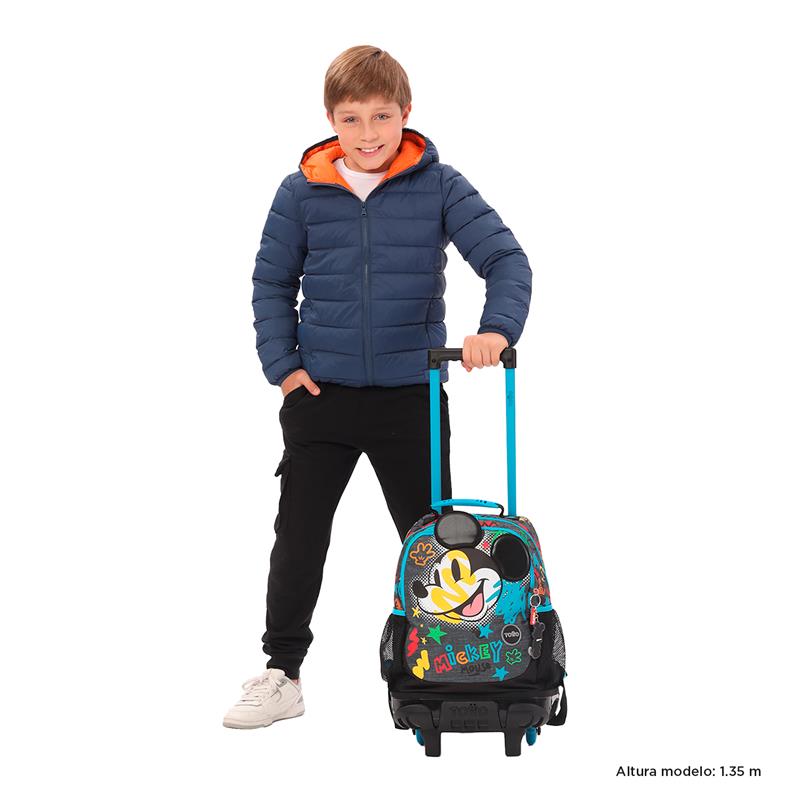 Mochila Rue Bomper Infantil Mickey Mediana