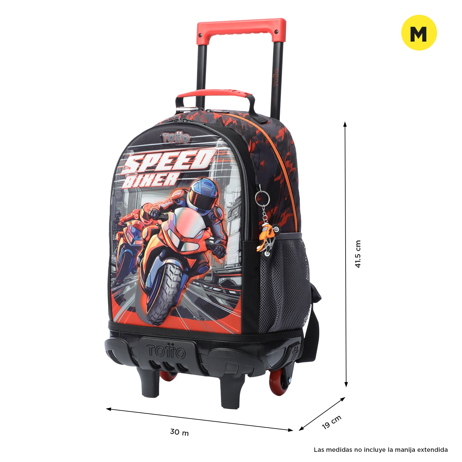 Mochila Rue Bomper Mediana Speed Biker New Collection