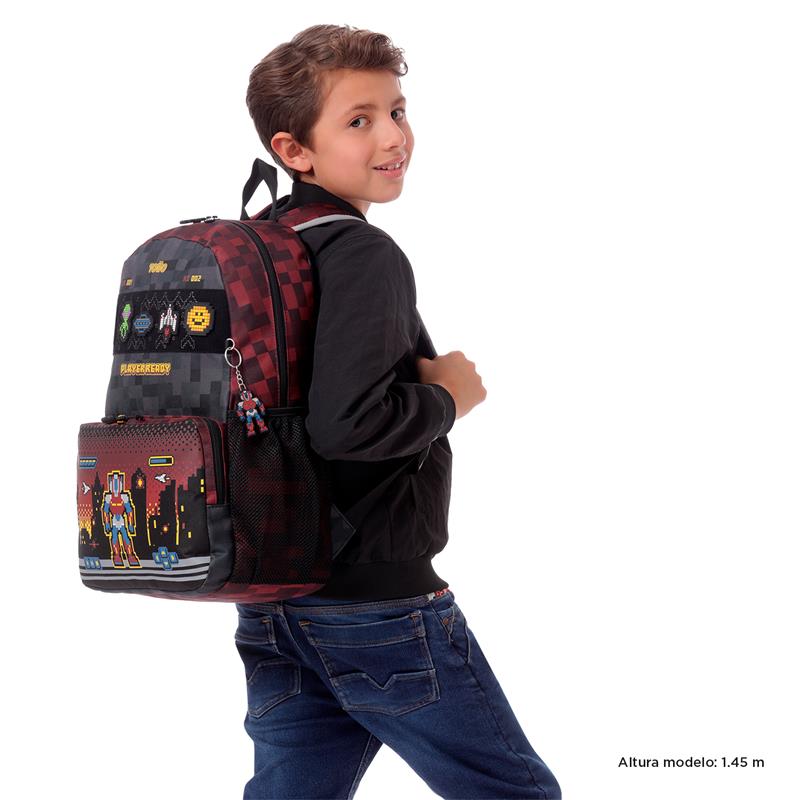 Mochila Niño Digibot Grande New Collection