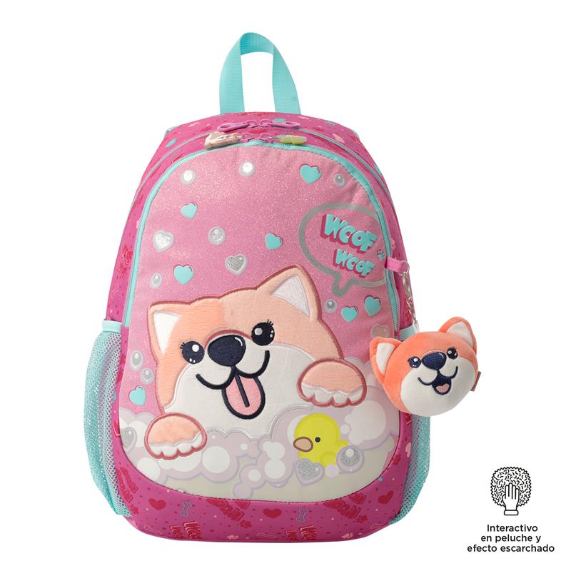 Mochila para Niña Doggy Love Mediana New Collection