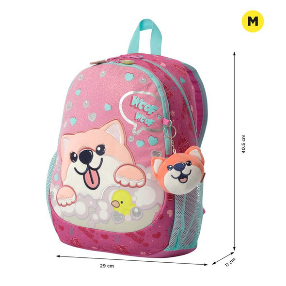 Mochila para Niña Doggy Love Mediana New Collection