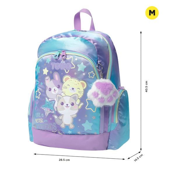 Mochila Infantil Mediana Friends