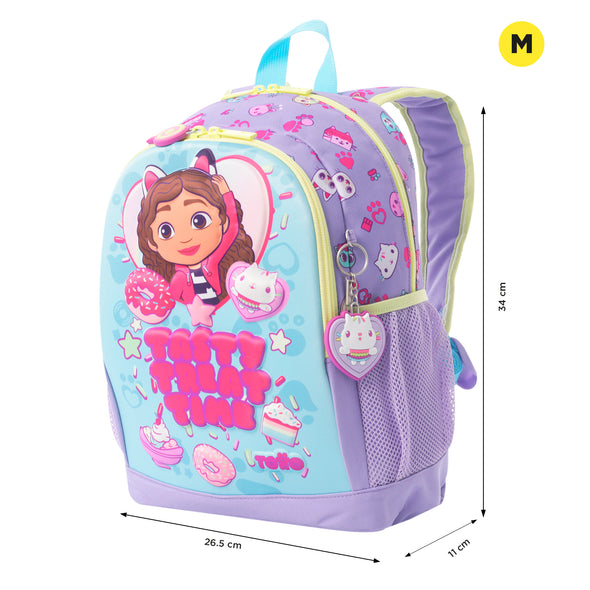 Mochila Para Niña Gabby Doll House Mediana  New Collection