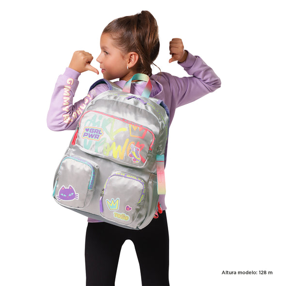 Mochila Para Niña Girl Power Mediana New Collection