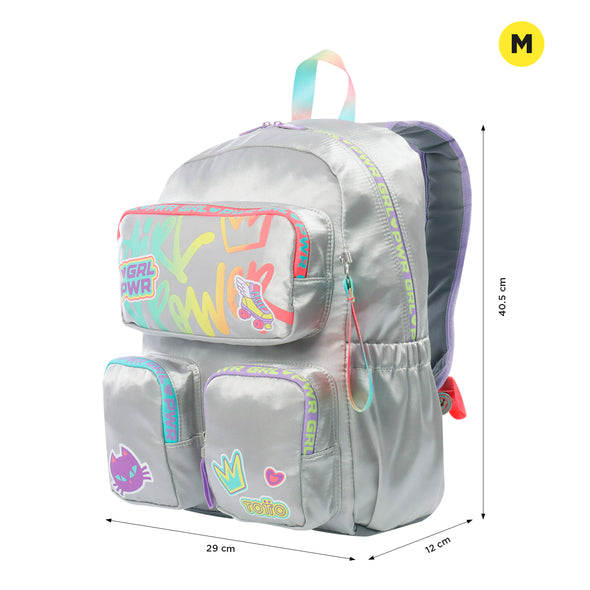 Mochila Para Niña Girl Power Mediana New Collection