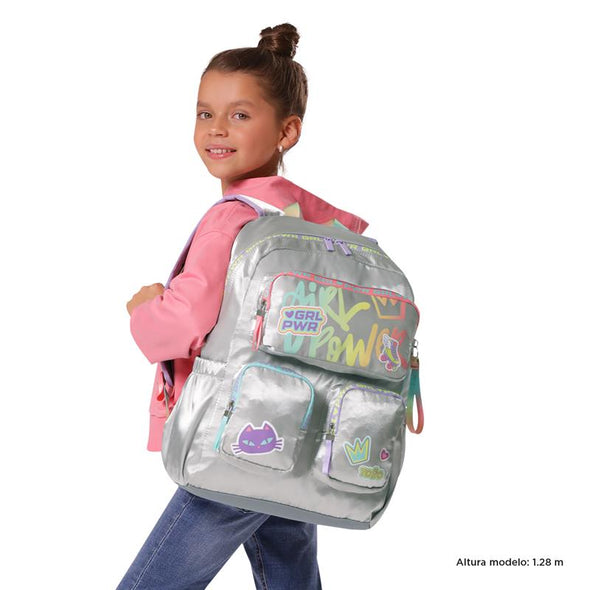 Mochila Para Niña Girl Power Grande New Collection