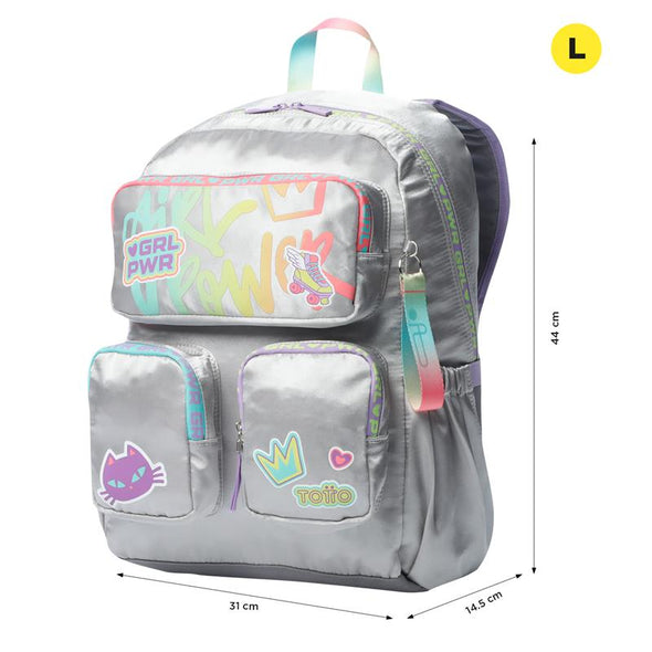 Mochila Para Niña Girl Power Grande New Collection