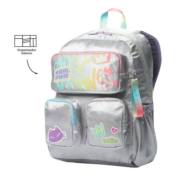 Mochila Para Niña Girl Power Grande New Collection