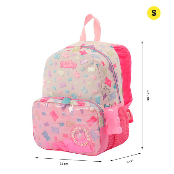 Mochila Para Niña Gummy Bear Pequeña New Collection