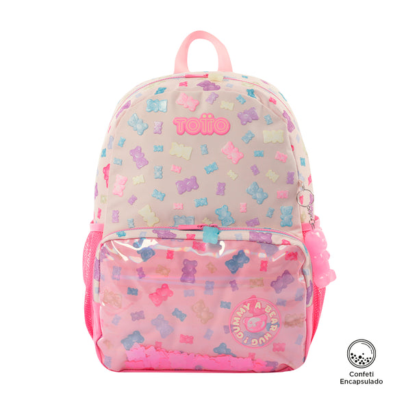 Mochila Para Niña Gummy Bear Mediana New Collection