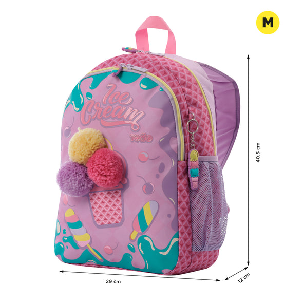 Mochila Para Niña Ice Pop Mediana New Collection