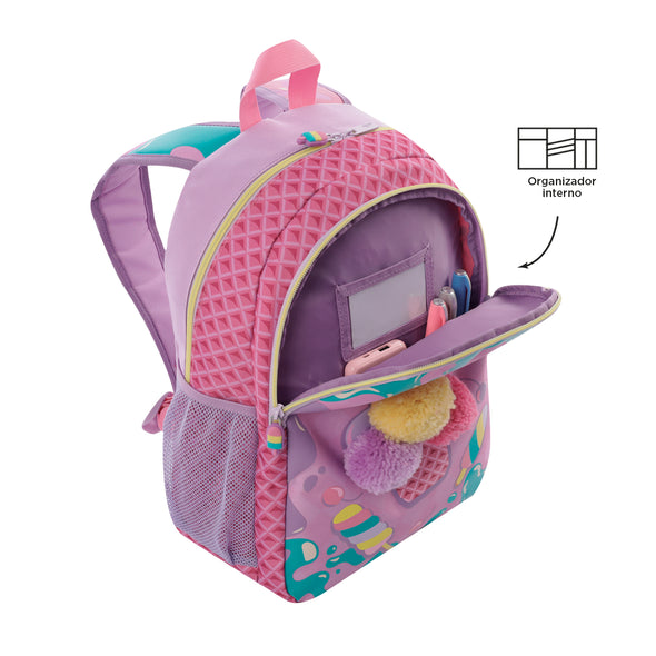 Mochila Para Niña Ice Pop Mediana New Collection