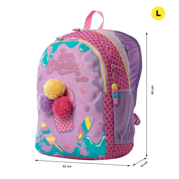 Mochila Para Niña Ice Pop Grande New Collection