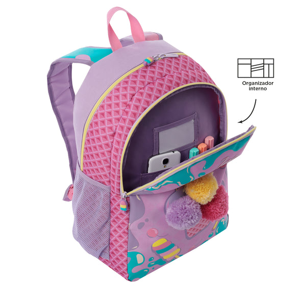 Mochila Para Niña Ice Pop Grande New Collection