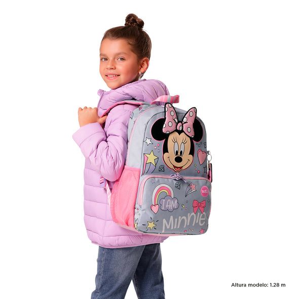 Mochila Para Niña Minnie Mediana New Collection