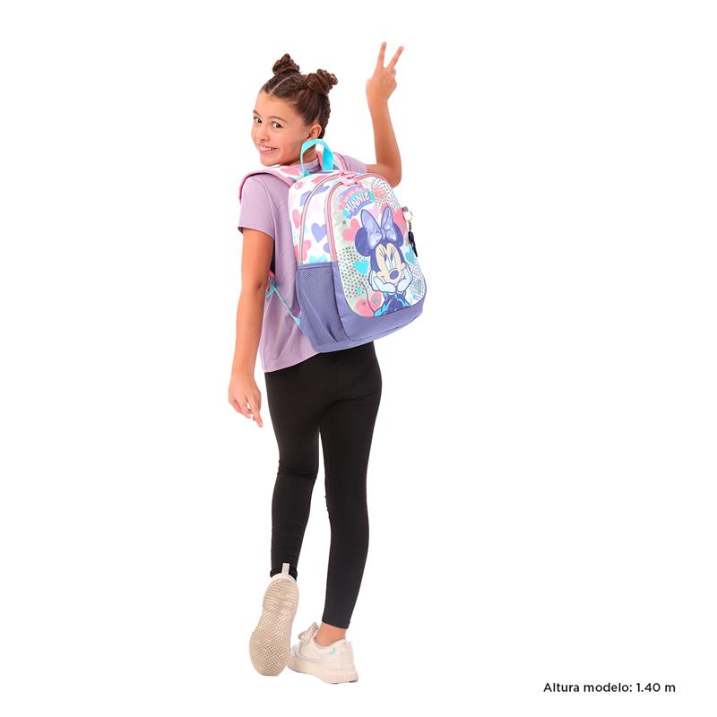 Mochila Infantil Minnie Mediana