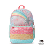 Mochila Para Niña Rainbow Star Grande New Collection